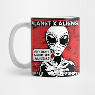 Cool 80's Retro Alien Sci Fi Mug